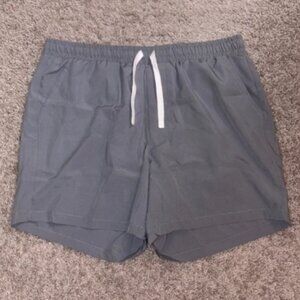 Cadets Men’s Le Club Shorts in Gray SZ L NWOT